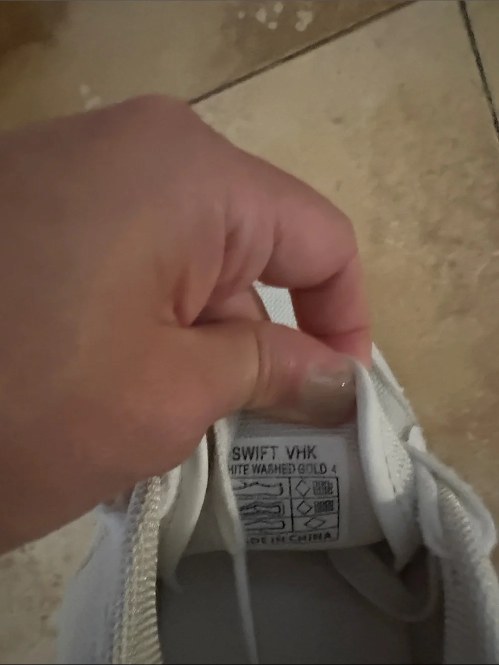 Vintage Havana White Kids Sneakers